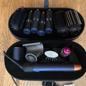 Dyson hair wrap with three extra attachments